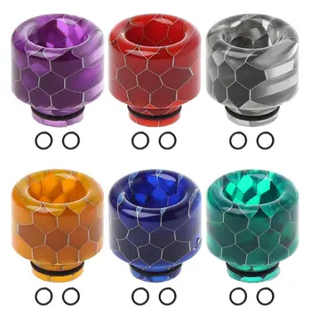 

Nice Wide Bore Epoxy Resin Regular 510 Drip Tips Mouthpieces Cap For Atomizer MD115s