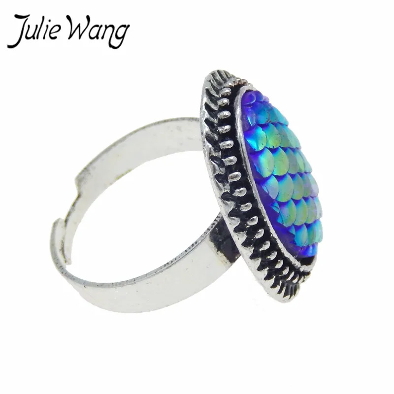 

Julie Wang 1 pcs/pack Mermaid Scales Dreams Fairy Tale Style Jewelry Ring Pirate Ship Fairy Tale Theme Party Decorations