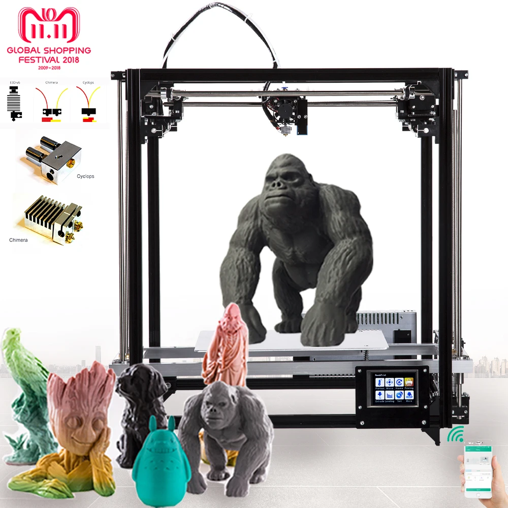 Best Price Ukraine warehouse Flsun 3D Printer Large Printing Area 260*260*350mm Auto Leveling Heated Bed Dual Extruder TFT Screen wifi Best Price Ukraine warehouse Flsun 3D Printer Large Printing Area 260*260*350mm Auto Leveling Heated Bed Dual Extruder TFT Screen wifi