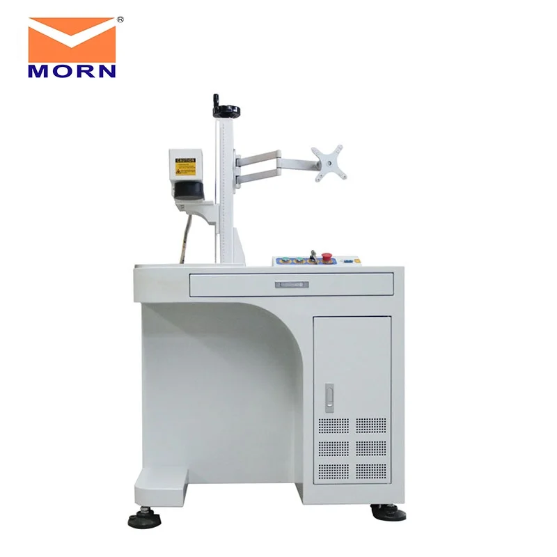 MORN  Low price laser marker 20W 30W cnc desktop fiber laser marking machine for metal gold ring jewelry