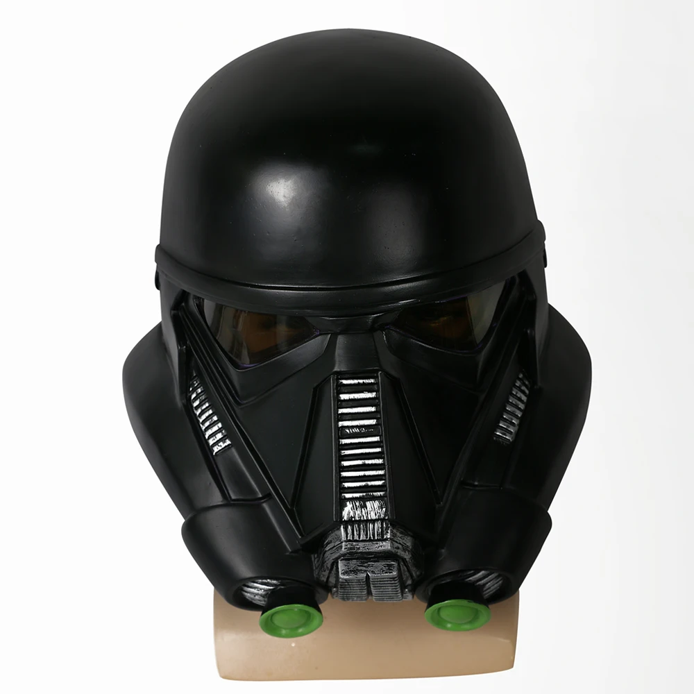 Cosplay Star Wars  Death Trooper Helmet Mask Classic Force Awakens Rubies Deluxe Helmet Halloween Party (9)