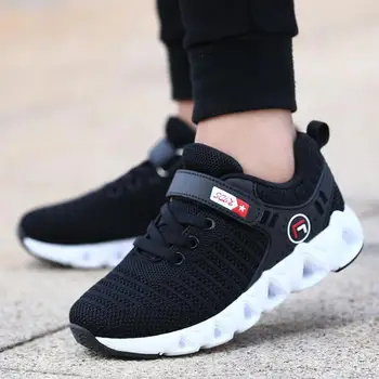 SKHEK Kids Shoes for Girls Top Brand Shoes Boys Sport Shoes Quality sneakers Children Casual Ruinning Shoe Girls Sneakers 28-36 2018 brand girls
