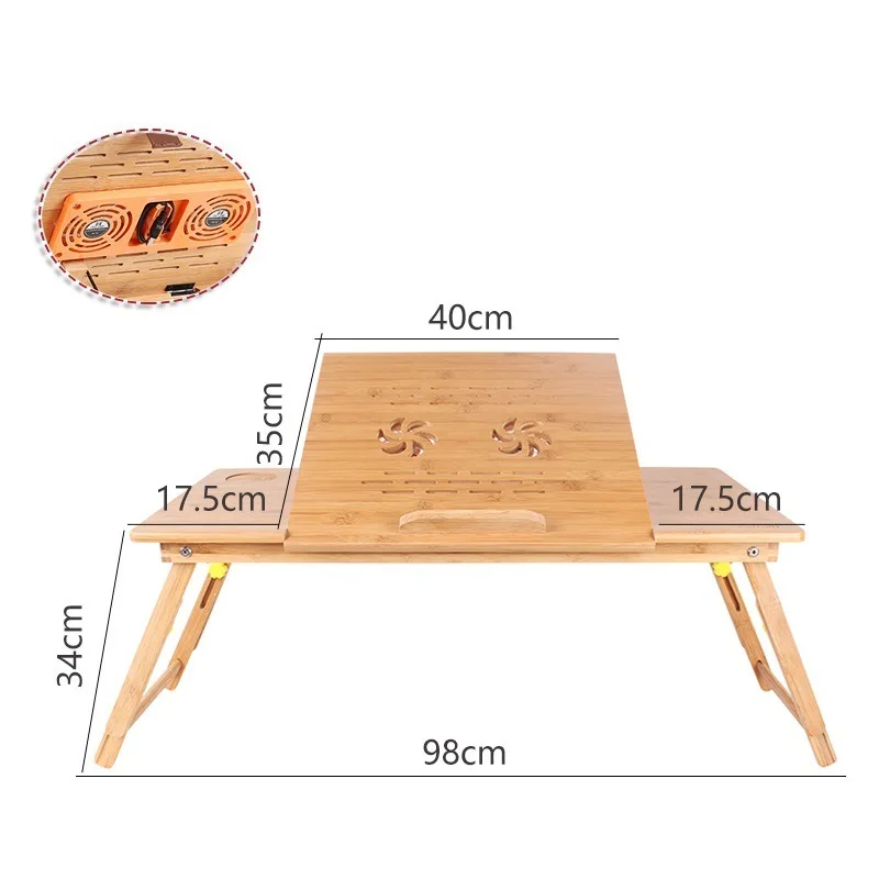 Ordinateur المحمولة Escritorio ميسا Portatil Schreibtisch Tafel السرير الخيزران السرير حامل كمبيوتر محمول تابلو مكتب مذاكرة طاولة حاسوب