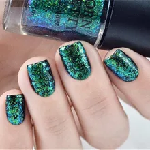 Born pretty, хамелеон лак для ногтей слезы Дива танец принцесса Auroras ногтей индийский павлин блестки лак для ногтей 9 мл