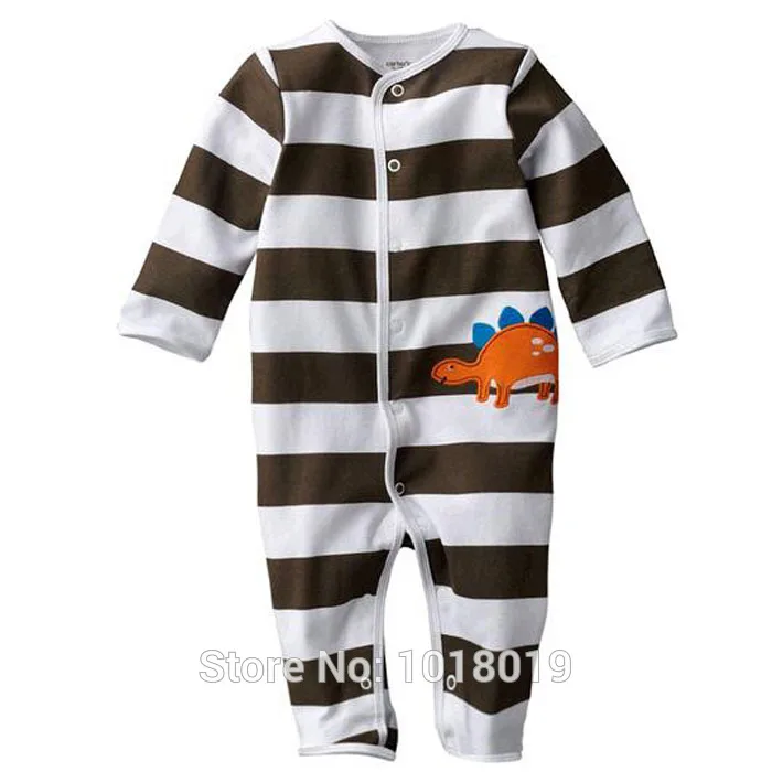 Новая брендовая качественная одежда из хлопка для новорожденных мальчиков от 3 месяцев до 24 месяцев комбинезоны для малышей Детский комбинезон для мальчиков Ropa Bebe Long - Цвет: 6165
