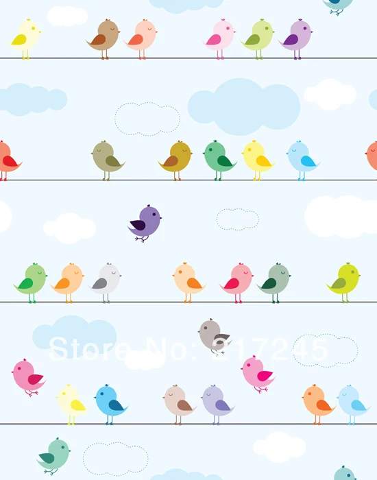 خلفيات عصافير كرتون