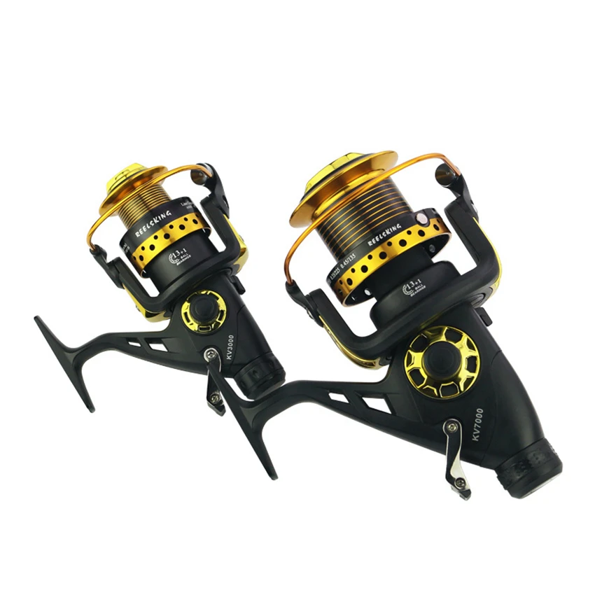 

left / right interchanged Fishing Reels Spinning Reels Back Brake 5.2:1 13+1BB Metal Head Carp Spinning Fishing Surf Reels
