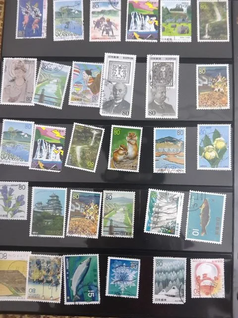 50 pièces Pas de Répétition Japon Timbres Marque Avec Cachet de Timbre Tous Utilisés Clloection Cadeaux