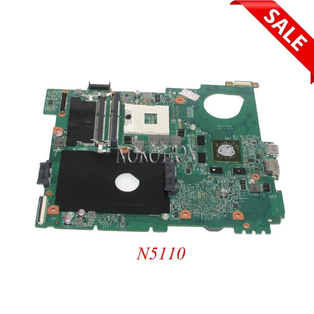Материнская плата NOKOTION для ноутбука Inspiron N5110 графическая nvidia GT525M 1 Гб HM67 DDR3 core