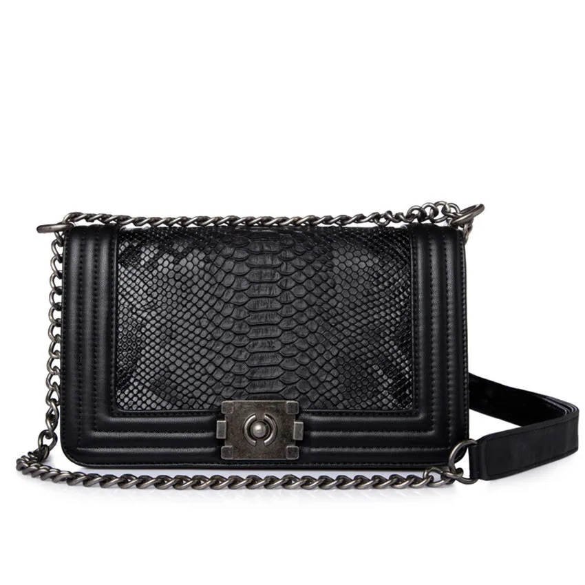 Brand Fashion Woman Crossbody Bag Promotional Ladies Totes luxury PU Leather Handbag Chain Shoulder Bag Plaid Women Bag