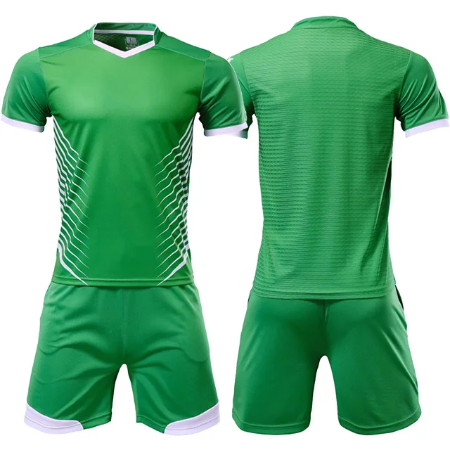 Футбольные майки survete Мужские t футбольные наборы maillot de foot мужская футбольная рубашка короткий тренировочный костюм Futbol спортивная одежда - Цвет: green