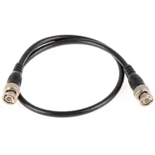 50CM Cable BNC Male Plug Nickel Plating To BNC Male Nickel Plating Straight Crimp RG58 Pigtail VC717 LCC77
