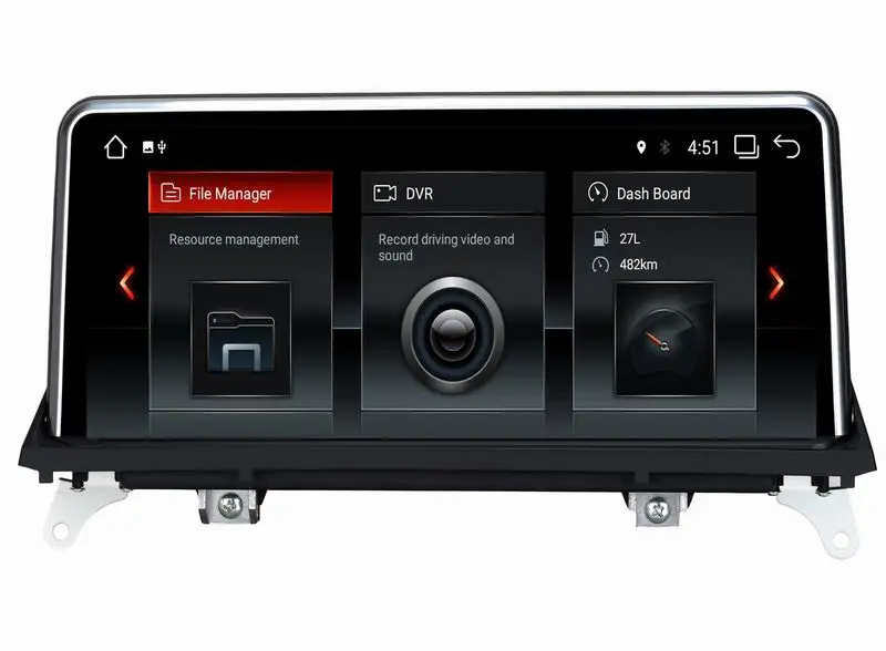 Discount PX6 4G 32G Android 9.0 Car Dvd Navi Player FOR BMW X5 E70/X6 E71 2007-2010 Original CCC/CIC System audio gps stereo auto all in one 3