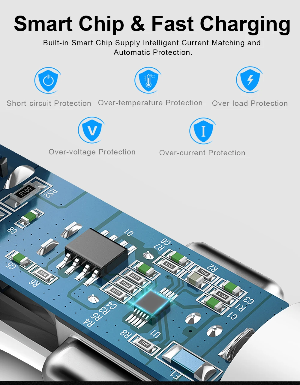 Jellico USB Автомобильное зарядное устройство 5 В 2.1A Металл двойной USB алюминиевый сплав автомобильное зарядное устройство Быстрая зарядка зарядное устройство для телефона для iPhone samsung Xiaomi