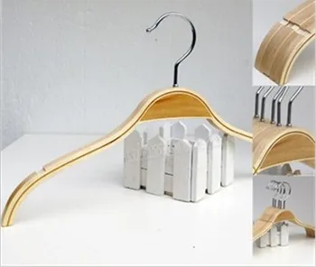 

[Free Shipping] Earth Friendly Bamboo Wooden Clothes Hanger for Children (20 pieces/ lot)