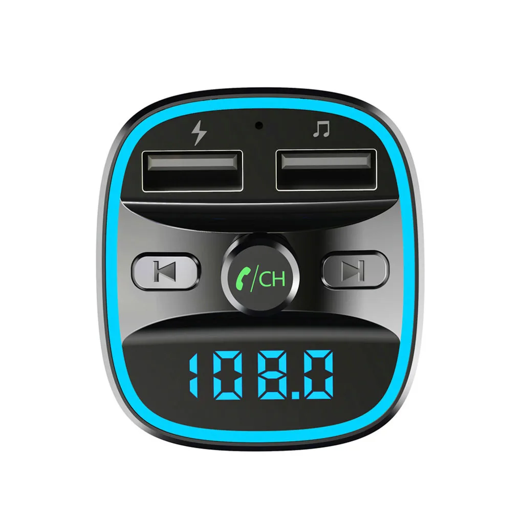 Для автомобиля Bluetooth FM передатчик USB зарядное устройство Mp3 без потерь звук плеер