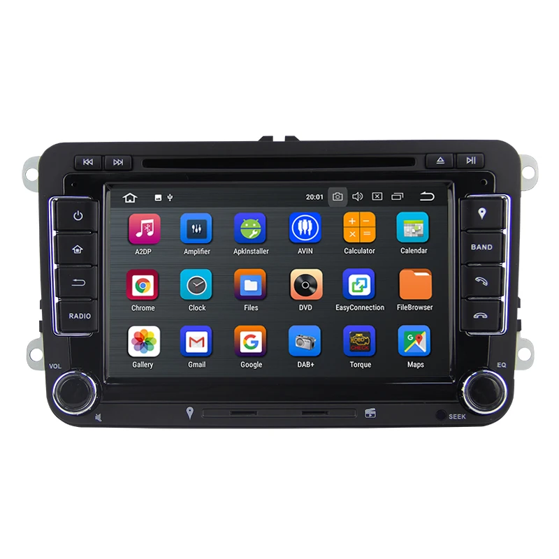KSAOTU 7 &quotDAB + 4G Android 8 1 автомобильный DVD плеер SD GPS для VW Golf Passat Jetta сиденье Polo