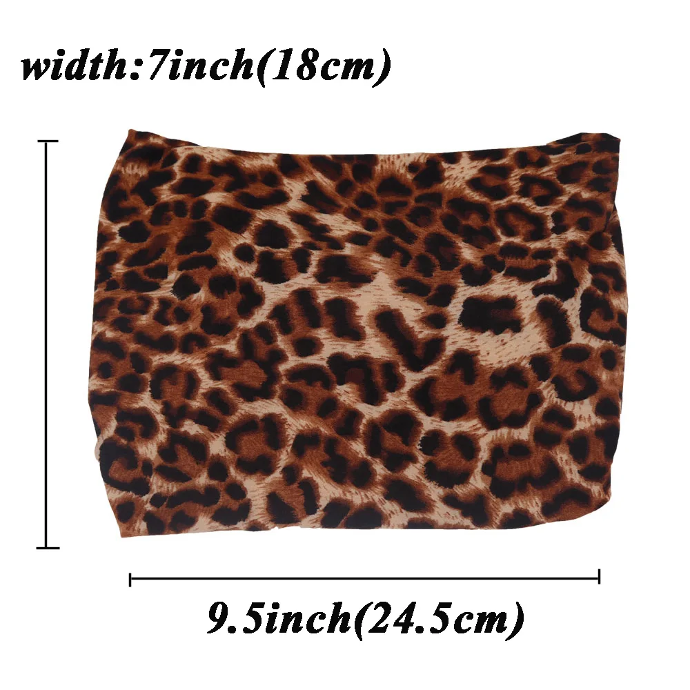 

Hair Accessories Leopard Printed Headband For Women Wide Hairbands Elastic Knoted Turban Headwear Hair hoop Good