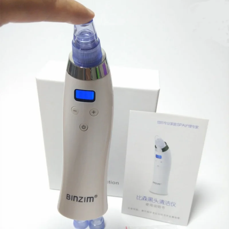 

2018 Deadskin Peeling Removal Facial Pore Cleaner Blackhead Removal Vacuum Suction Face Pores Nose Blackhead Cleaner