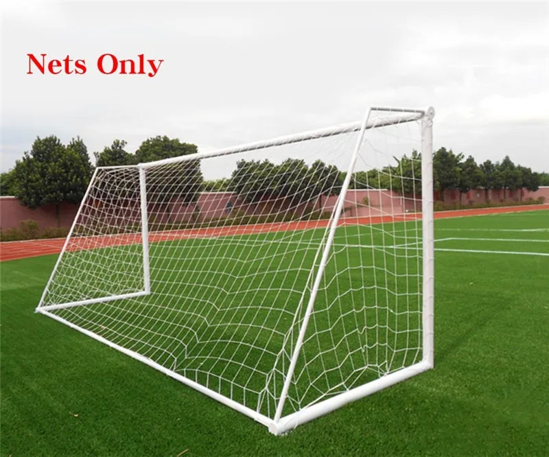 Сетка для футбольных ворот сетка для футбола полиэтиленовая Спортивная тренировочная сетка для ворот 3,2 м х 2,1 М Полный размер(сетка только) школьный клуб