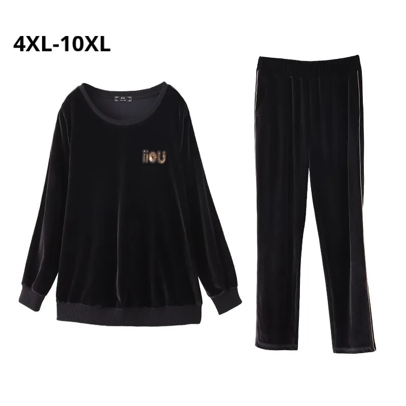 Большие размеры 10XL 8XL 6XL 4XL Российские 66 62 58 54 женский костюм с длинными рукавами