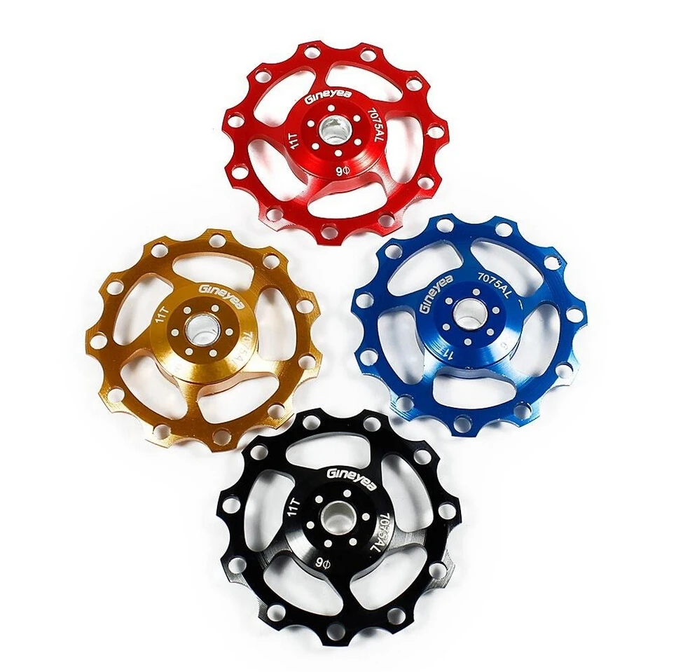 Hot!11T Alloy Bicycle Rear Derailleur Pulley Jockey Wheel Road MTB Bike