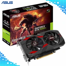 Asus CERBERUS-GTX 1050Ti-A4G основной уровень настольных видеокарт GDDR5 Boost 1417 МГц PCI Express 3,0 GeForce GTX 1050Ti 4G