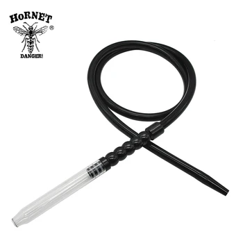 

HORNET 1.9M Glass Tube Aluminum Stem Shisha Hookah Hose Shihsa Silicone Hose Chicha Pipe Tube Accessories