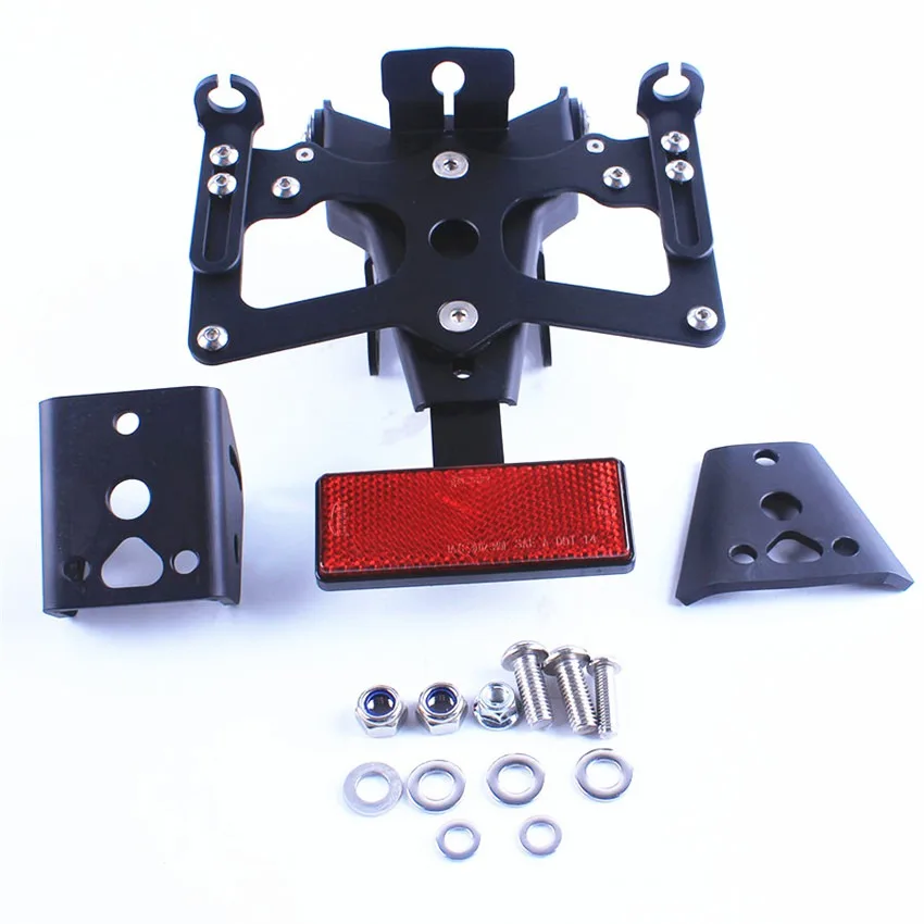 

Kit Holder Fender Eliminator License Plate Bracket Black with LED warning lamp For Yamaha YZF R1 2009 2010 2011 2012 2013 2014