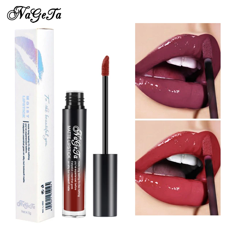 

New Moisturizer Mirror Lip Gloss Long Lasting Nutritious Silky Plumper Colorful Lips Tint Liquid Lipstick Brand Makeup 2019