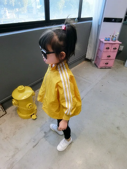 

2018 New Item Girl Thin Coat Kids Summer Jacket