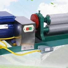 Электрический пчелиный воск гребень основы листопрокатная машина 86*250 мм