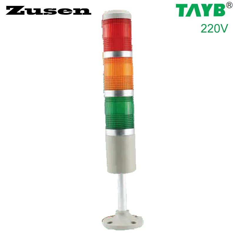 Zusen 50 мм TB50-3T-D 220v трехсигнальная башня | Лампы и освещение