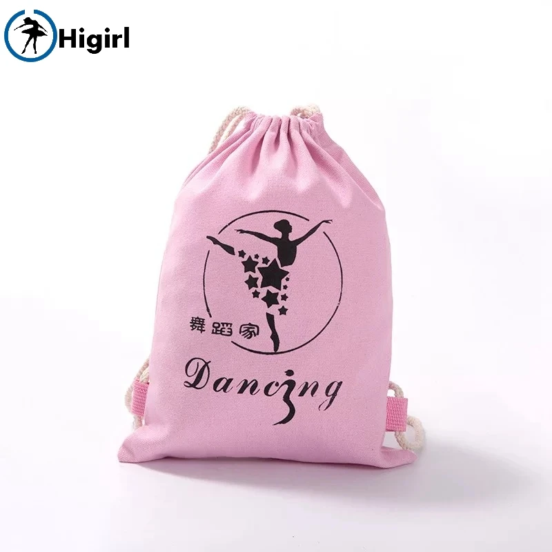 

Hot Sale Pink Girls Ballet Shoes Dancing Handbag For Kids Children Cute Printing Sports Dance Bag Gift AS8649