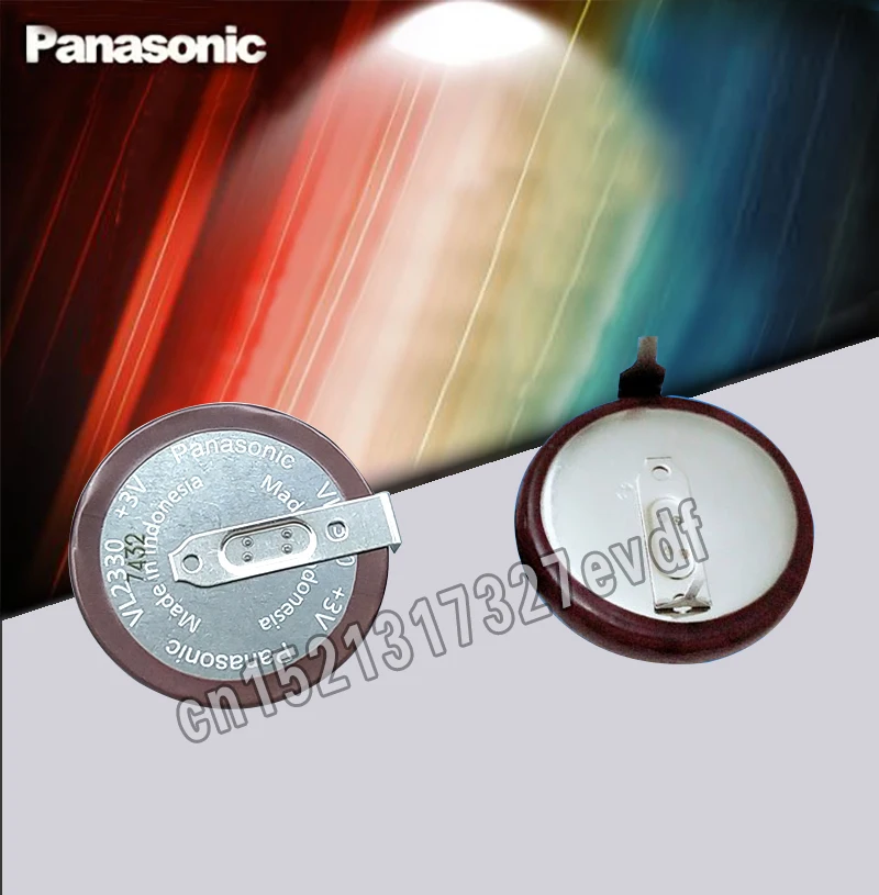 1 шт. для PANASONIC VL2330 2330 перезаряжаемый литиевый аккумулятор для монет для кнопок на ключе от автомобиля