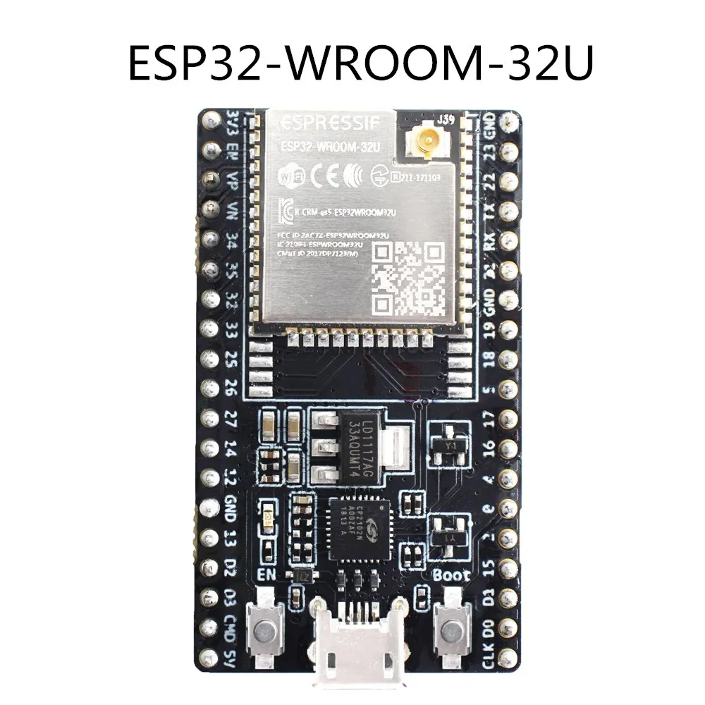 ESP8266-DevKitC изолятор балки встряхивая bmw-prog ESP32-PICO-KIT ESP32-DevKitC ESP-WROOM-32 ESP-WROOM-32D ESP32-SOLO-1 ESP-WROOM-32U ESP32-WROVER-B - Цвет: ESP32-WROOM-32U