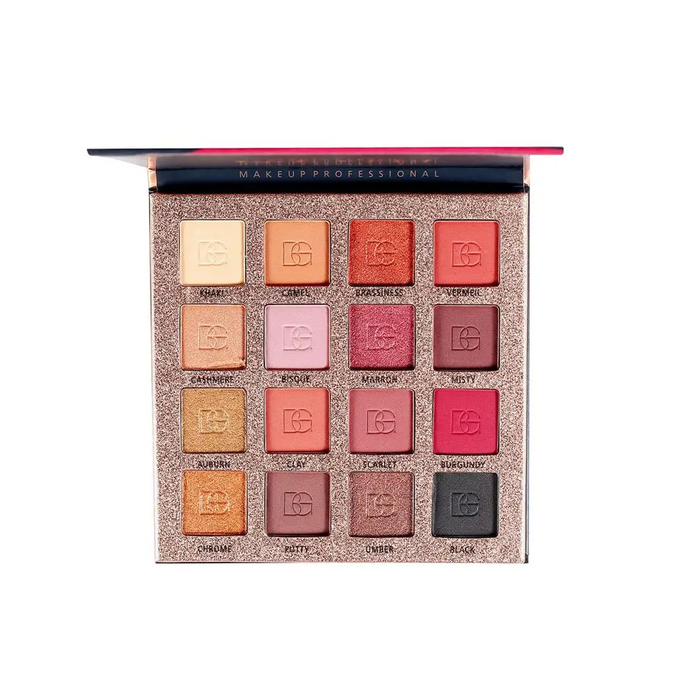 

Beauty Glazed 18 Colors Eyeshadow Glitter Eyeshadow Fashion MakeUp Eye Shadow Cosmetic Powder Pigment Waterproof Makeup Tools