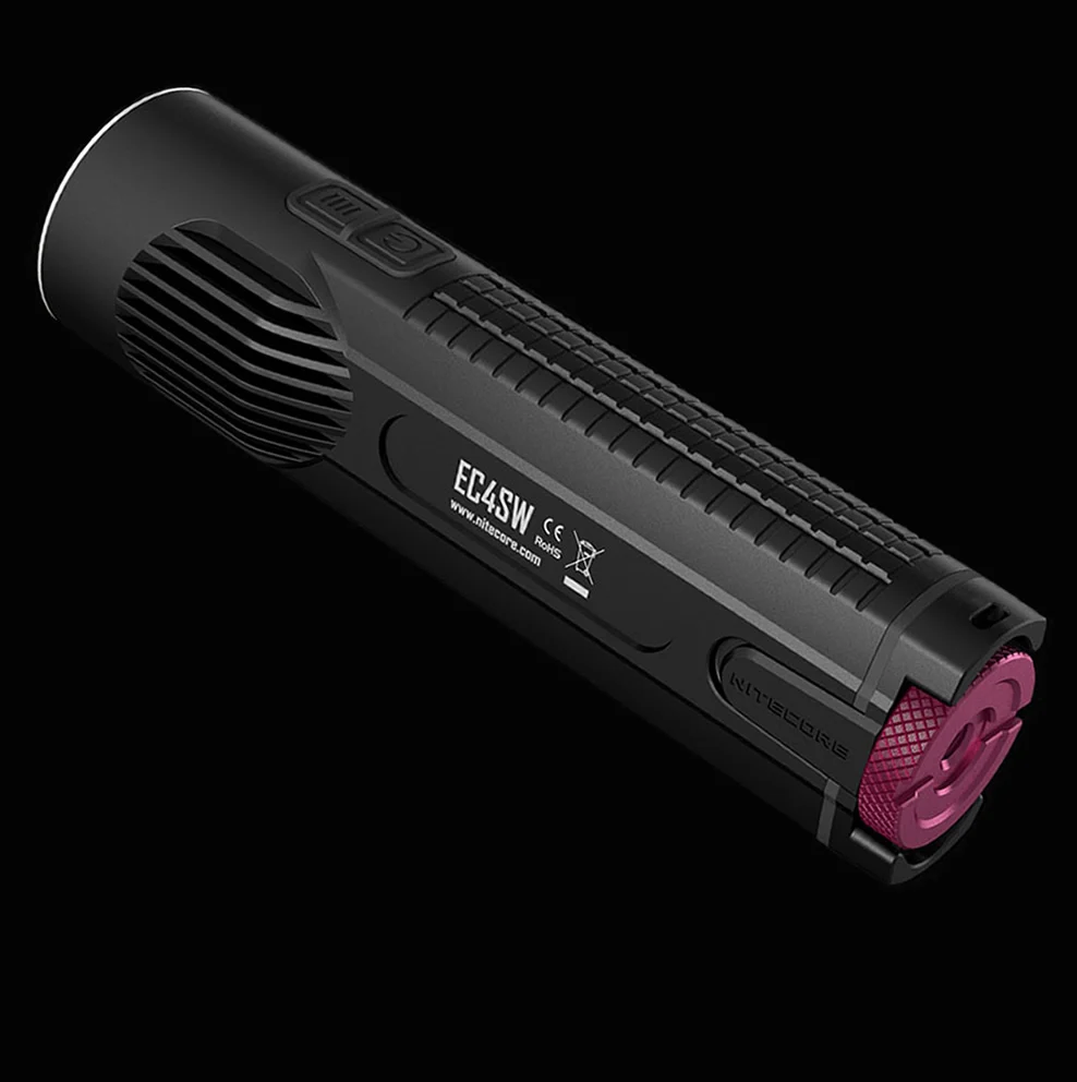 1 шт. NITECORE EC4S EC4SW 2000Lm белый светильник портативный нейтральный удобный супер яркий XHP50 фонарь вспышка светильник фонарь для охоты на открытом воздухе