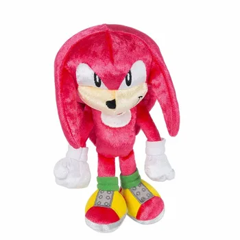 

New 25th Anniversary Knuckles Plush the Hedgehog Boom 8" Action Figure Toy
