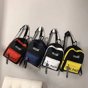 

Teenage Fashion Neutral School Rucksack Bag Gripesack Backpack Bookbag A#dropship