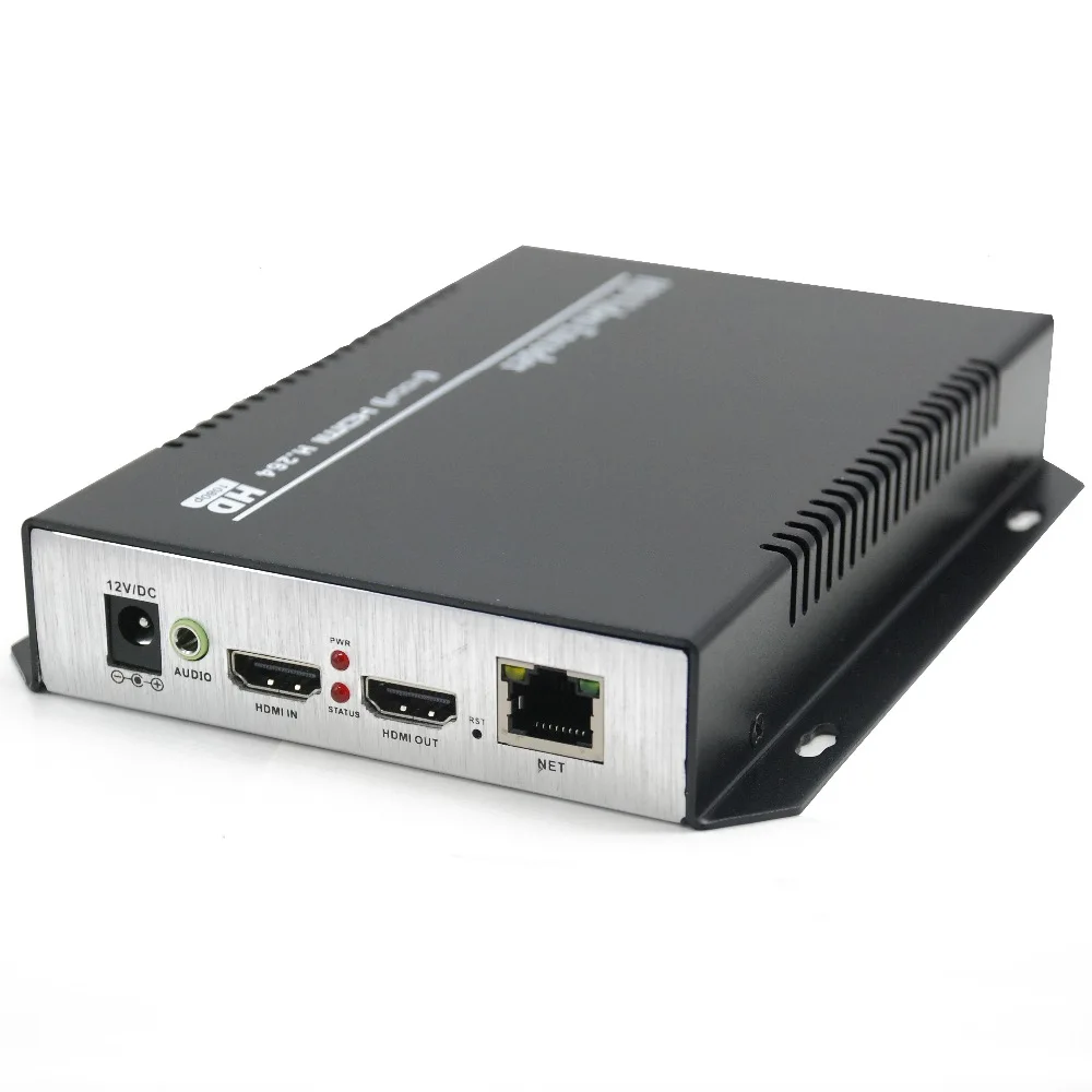 H.264 HDMI + Independent Audio To IP Streaming Video Encoder With HTTP /RTSP /RTMP /UDP /ONVIF Protocol