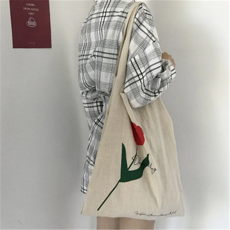 Новая многоразовая хозяйственная сумка эко женская сумка складная сумка для пляжа Повседневная сумка на плечо Повседневная хлопковая