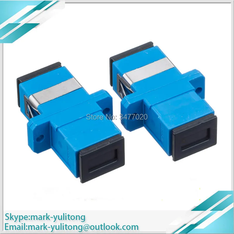 

50 PCS SC/UPC Fiber Adapter Flange Adapter Adapter Fiber Coupler Fiber Connector