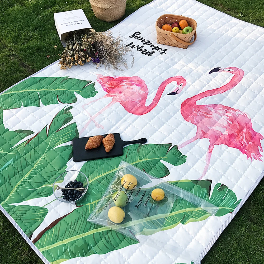 Big Picnic Mat Outdoor Moistureproof Camping Carpet Strong Elasticity