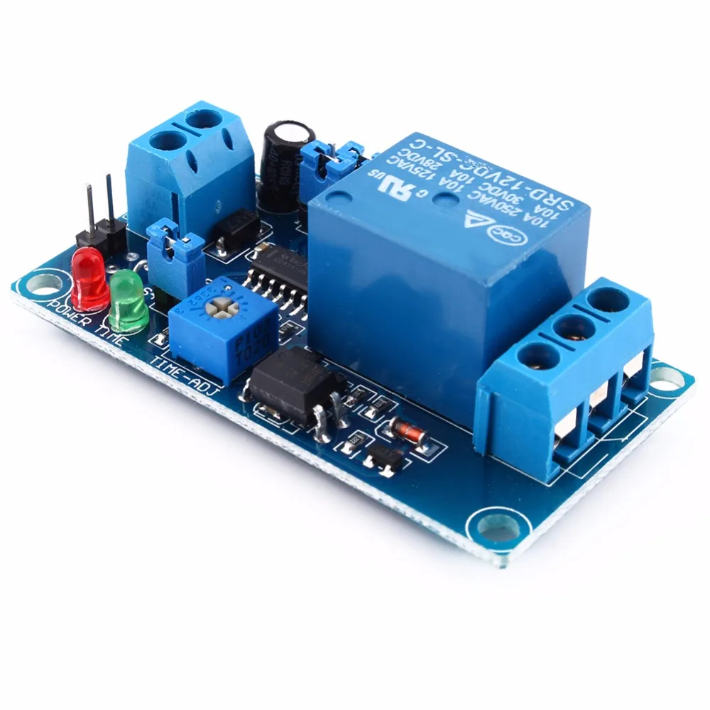 12V DC Delay Relay Delay Turn off Switch Module with Timerin Relays