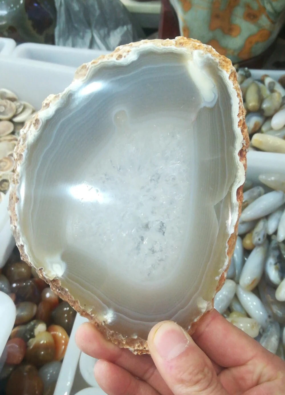 

260g Nature Agate Slice Pendant Coaster quartz Natural Stone Irregular Pendant Big Amethyst Stone Jewelry As Cup Mat