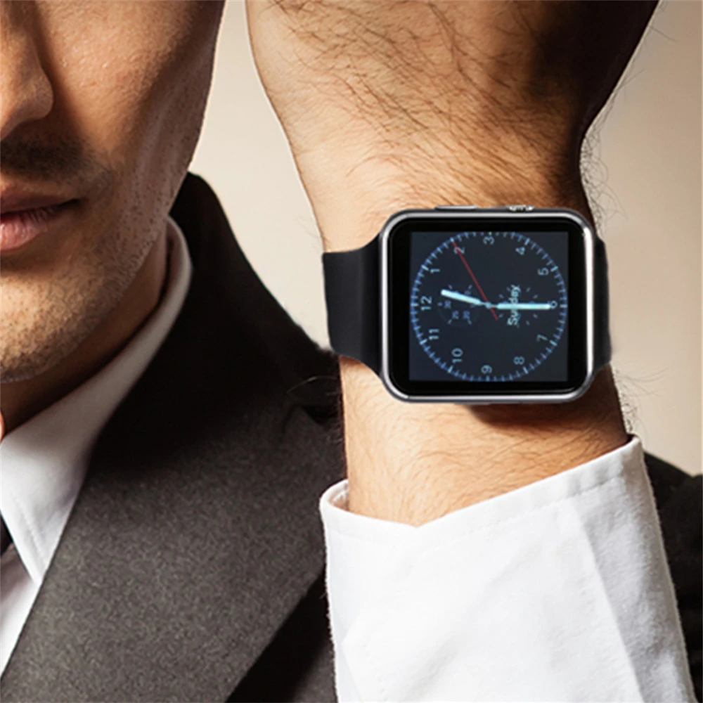 Умные часы с слотом для Sim карты Bluetooth подключение Android телефон лучше чем DZ09 Smartwatch