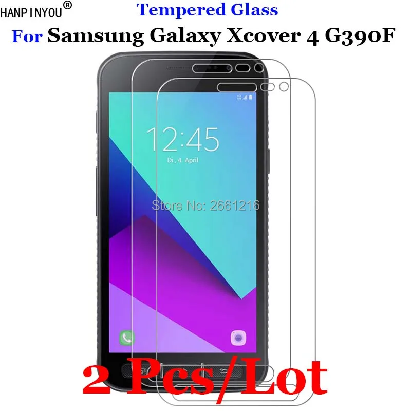 

2 Pcs/Lot For Samsung Xcover4s Xcover4 Tempered Glass 9H 2.5D Premium Screen Protector Film For Samsung Galaxy Xcover 4 4S 5.0