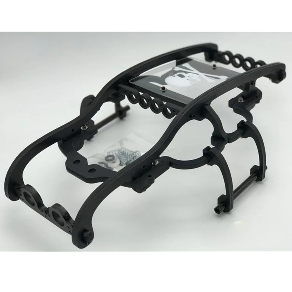 RC Car Frame Op Parts For HPI Savage XL Flux Hp 18 RC Cars Nylon Roll Cage for HPI Racing Black rc car Protective Cover