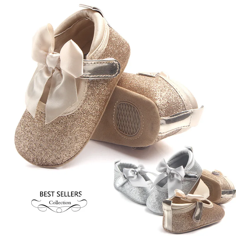 

Lucky Love Baby Girl Shoes Riband Bow Canvas Sneaker Anti-Slip Princess Baby Shoes First Walkers Newborn Candy Shoes For Girls